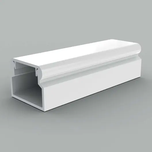 Кабелен канал Kopos  18x13x2000 мм, бял, PVC, LV HD