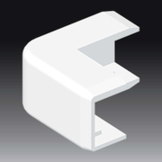 Външен ъгъл за кабелен канал Kopos  18х13 мм, бял, PVC, 8736 HB - product - 032 EMP 141