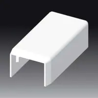 Капачка за кабелен канал Kopos  18х13 мм, бял, PVC, 8731 HB