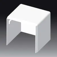 Капачка за кабелен канал Kopos  40х40 мм, бял, PVC, 8641 HB