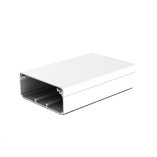 Кабелен канал Kopos  100x40x2000 мм, бял, PVC, EKD HD