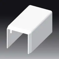 Капачка за кабелен канал Kopos  20х20 мм, бял, PVC, 8621 HB
