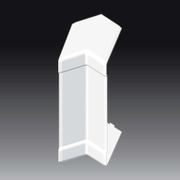 Вътрешен ъгъл за кабелен канал Kopos  140х70 мм, бял, PVC, 8465 HB - product - 032 EMP 910