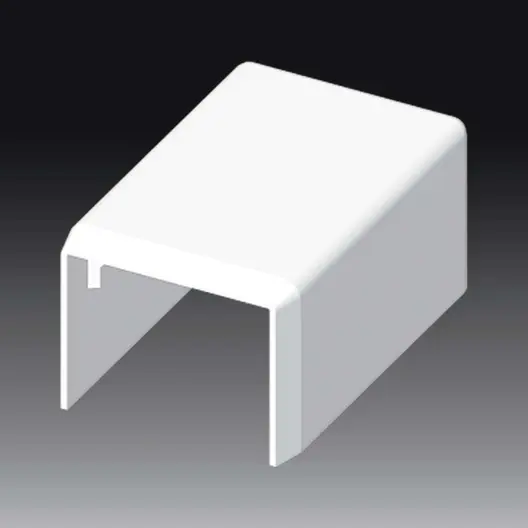 Капачка за кабелен канал Kopos  25х20 мм, бял, PVC, 8911 HB
