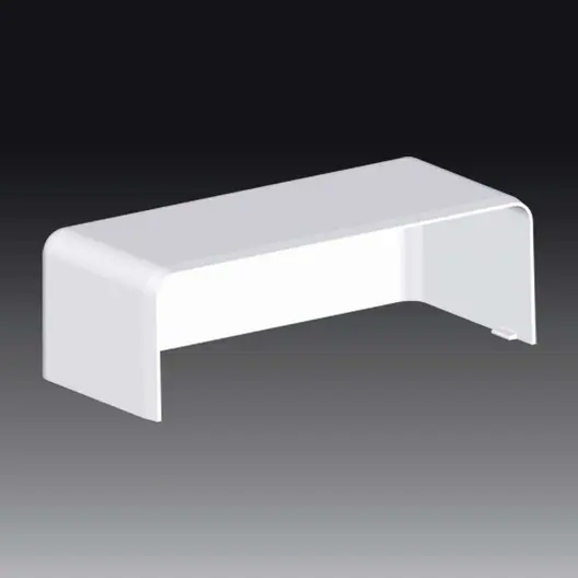 Капачка за кабелен канал Kopos  120х40 мм, бял, PVC, 8581 HB