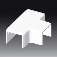 Тройник за кабелен канал Kopos  25х20 мм, бял, PVC, 8914 HB