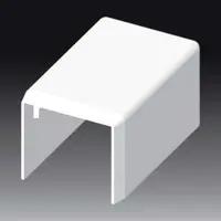 Капачка за кабелен канал Kopos  24х22 мм, бял, PVC, 8791 HB