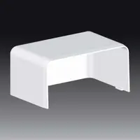 Капачка за кабелен канал Kopos  80х40 мм, бял, PVC, 8501 HB