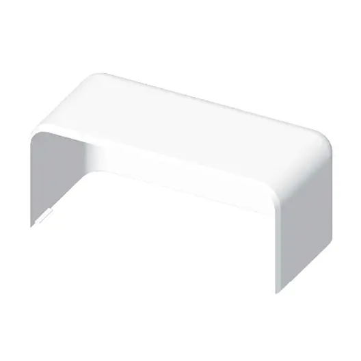 Капачка за кабелен канал Kopos  140x60 мм, бял, PVC, 8561_HB