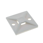 Самозалепваща основа за кабелни връзки Elmark  25x25 мм, бял, MT-25 - product - 032 EMR1950