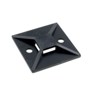 Самозалепваща основа за кабелни връзки Elmark  25x25 мм, черен, MT-25 - product - 032 EMR1952