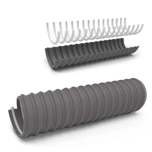 Маркуч Plexistab за аспирация  90 мм, 0.3 bar, PVC, 120N