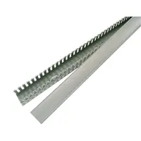Перфориран кабелен канал   25x25х2000 мм, сив, PVC