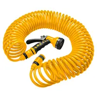 Градински маркуч за поливане Tolsen PVC 1-слоен неармиран  15 м, оранжев