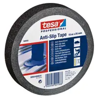 Противоплъзгаща лента Tesa за стълби  25 мм, 15 м, черна, Anti-Slip
