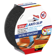 Лента Tesa антиплъзгаща за стълби  50 мм, 5 м, черна, Anti-Slip - product - 032 FNA1654