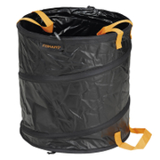 Кошче за смет Fiskars градински за листа  56 л, черен, 400 мм, Solid PopUp - product - 032 FSK 100
