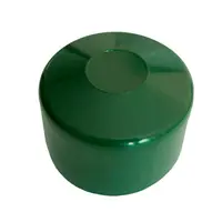 Капачка тапа за ограден кол  PVC, ф 48 мм, кръгла, зелена