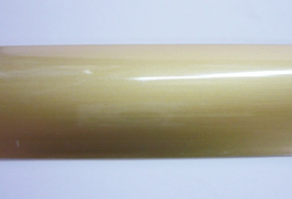 Лайстна за под алуминиева преходна  40 мм, 2.7 м, злато - product - 032 HDT1283