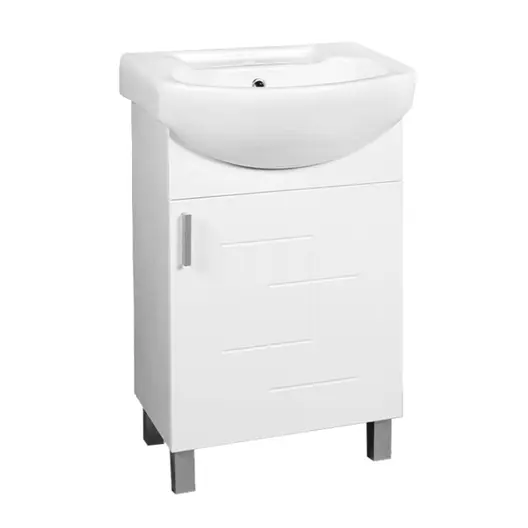Шкаф за баня Inter Ceramic с умивалник  500x420x850 мм, бял, ICP 5385