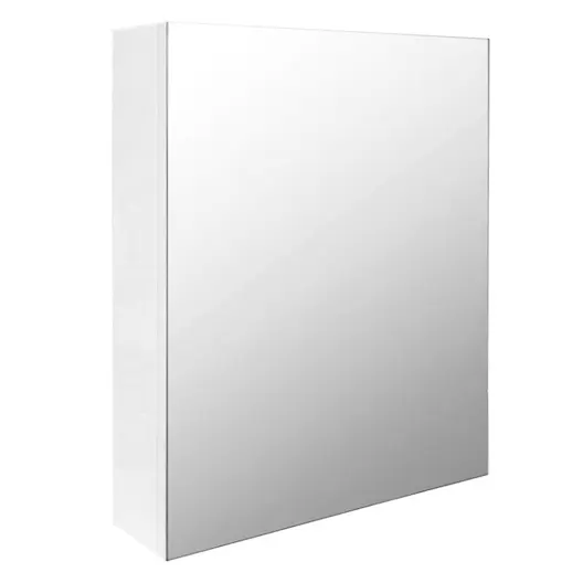 Шкаф за баня Inter Ceramic с огледало  450x120x550 мм, бял, ICMC 4512-55
