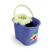 Кофа пластмасова Magic clean овална с цедка за парцал  16 л, синя - product - 032 KVI 105