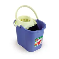 Кофа пластмасова Magic clean овална с цедка за парцал  16 л, синя