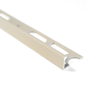 Лайстна за плочки Mapei права алуминиева външен ъгъл  8 мм, 2.7 м, антично бяла №123, Profilpas Proangle ZV/8 - product - 032 MAP2177