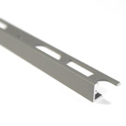 Лайстна за плочки Mapei права алуминиева външен ъгъл  8 мм, 2.7 м, средно сива №112, Profilpas Proangle ZV/8 - product - 032 MAP2178