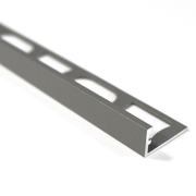 Лайстна за плочки Mapei права алуминиева външен ъгъл  8 мм, 2.7 м, циментово сива №113, Profilpas Proangle ZV/8 - product - 032 MAP2179