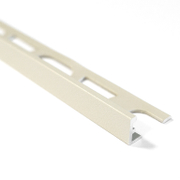 Лайстна за плочки Mapei права алуминиева външен ъгъл  10 мм, 2.7 м, жасмин №130, Profilpas Proangle ZV/10 - product - 032 MAP2194