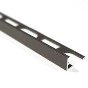 Лайстна за плочки Mapei права алуминиева външен ъгъл  10 мм, 2.7 м, антрацит №114, Profilpas Proangle ZV/10 - product - 032 MAP2192