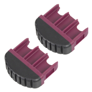 Тапа Krause за рамо на стълба алуминиева 2 бр. 61.5х20 мм, лилава - product - 032 MIP1841