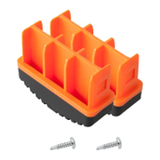Тапа Krause за рамо на стълба алуминиева 2 бр. 77x25 мм, оранжева - product - 032 MIT2126