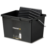 Пластмасова бояджийска кофа Pajarito  9 л, черен, Roll and Go 25 - product - 032 PJT2077