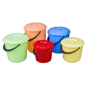 Кофа пластмасова BG с капак  5 л - product - 032 PLS 172