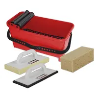 Кофа за фугираща смес Rubi комплект с маламашки и гъба  520x270x260 мм, Kit Rubiclean