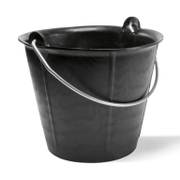 Кофа зидарска Rubi пластмасова  12 л, черна - product - 032 RUB1794