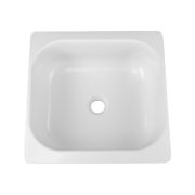 Мивка за външна чешма BG пластмасова с едно корито  400х400х160 мм - product - 032 SFP 031