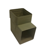 Коляно Italprofili TPO за барбакан  100х100 мм - product - 032 SHA 431