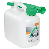 Туба STIHL пластмасова за бензин  3 л, прозрачна