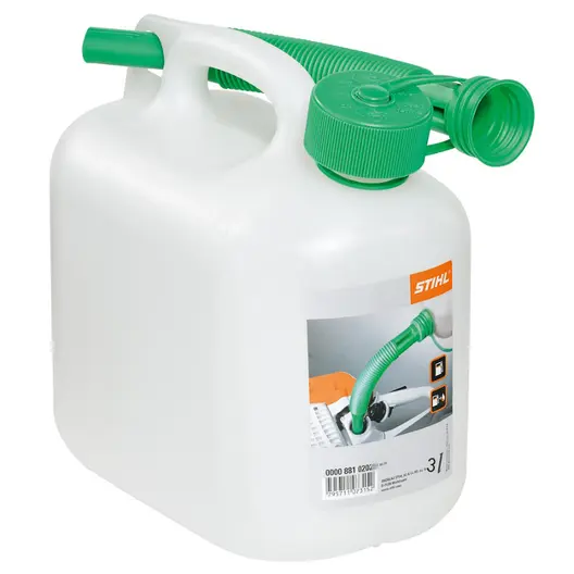 Туба STIHL пластмасова за бензин  3 л, прозрачна