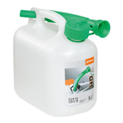 Туба STIHL пластмасова за бензин  5 л, прозрачна - product - 032 STL 392