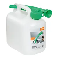 Туба STIHL пластмасова за бензин  5 л, прозрачна
