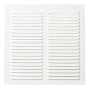 Решетка вентилационна Amig квадратна алуминиева  250х250 мм, бяла, 1 - product - 032 TEK 211