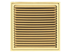 Решетка вентилационна Amig квадратна алуминиева  165x165 мм, златна, 2 - product - 032 TEK 212