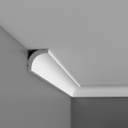 Корниз Orac Decor за таван EPS 35х35х50 мм, 2 м, бял, CB520 - product - 032 TEK1566