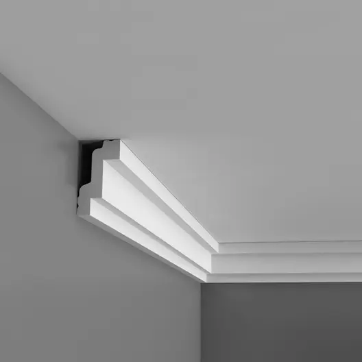 Корниз Orac Decor за таван EPS 26х42х53 мм, 2 м, бял, CB531