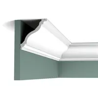 Корниз Orac Decor за таван EPS 111x122 мм, 2 м, бял, C333