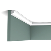 Корниз Orac Decor за таван EPS 20x20x28 мм, 2 м, бял, CX132 - product - 032 TEK2032